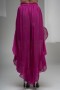 Organza Skirt with Ruffle Details