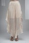 Organza Skirt with Ruffle Details