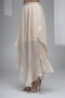 Organza Skirt with Ruffle Details
