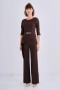 Straight-Cut Trousers with Button Details