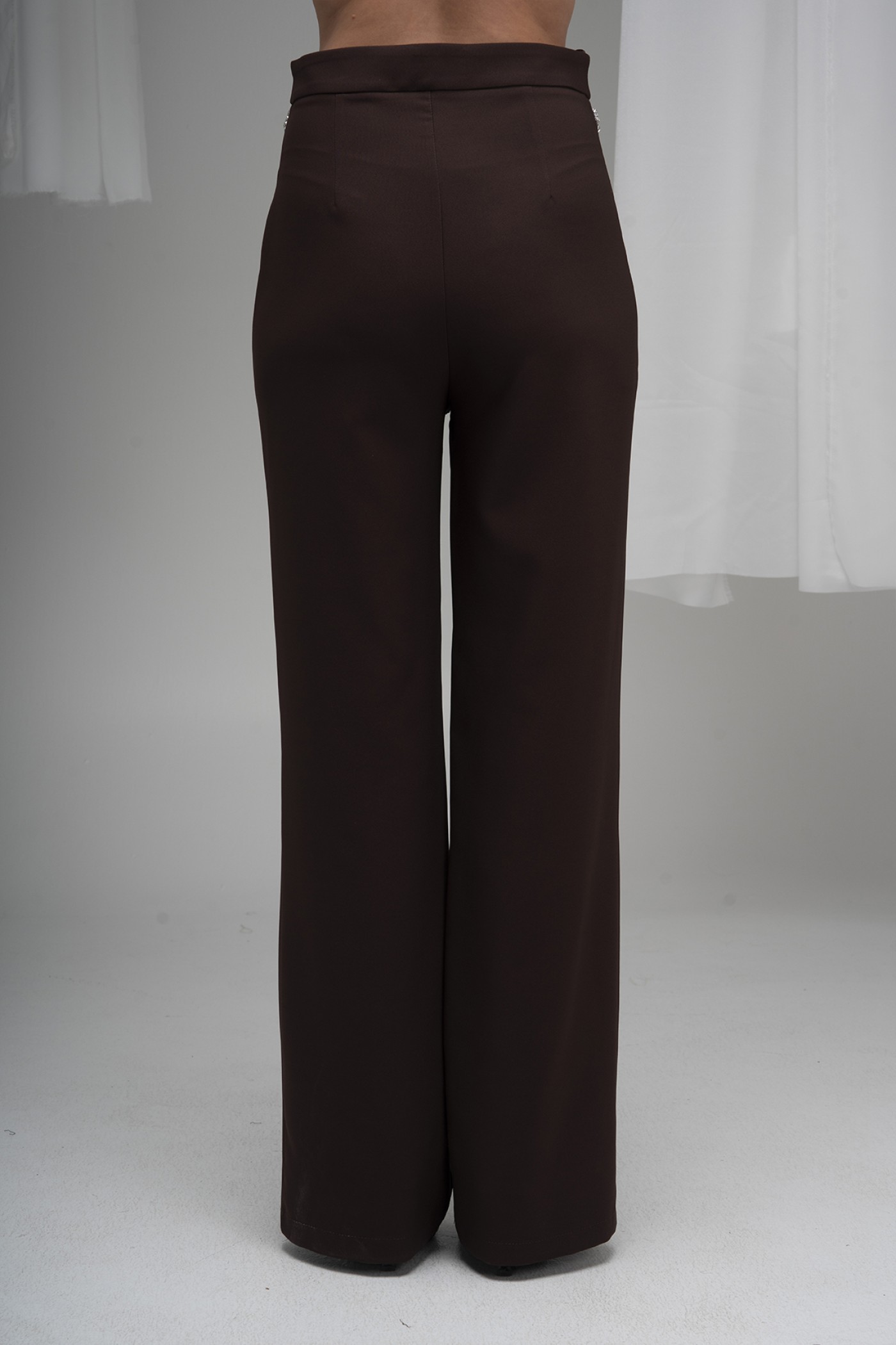 Stone Detailed Trousers Stone Detailed Trousers