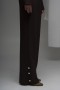 Pearl Button Detailed Trousers Pearl Button Detailed Trousers