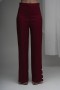 Pearl Button Detailed Trousers Pearl Button Detailed Trousers