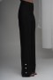 Pearl Button Detailed Trousers Pearl Button Detailed Trousers