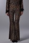 Flared Leopard Trousers Flared Leopard Trousers