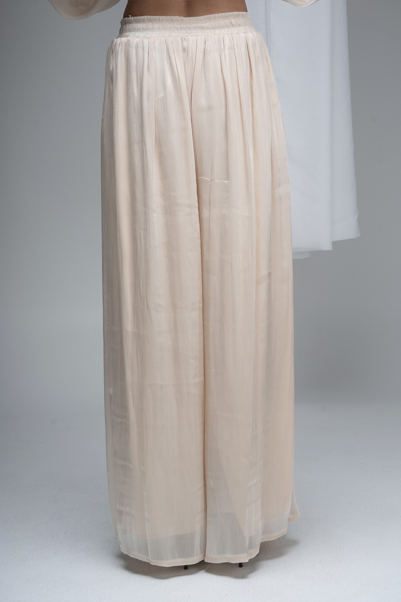 Drawstring Waist Organza Pants Drawstring Waist Organza Pants