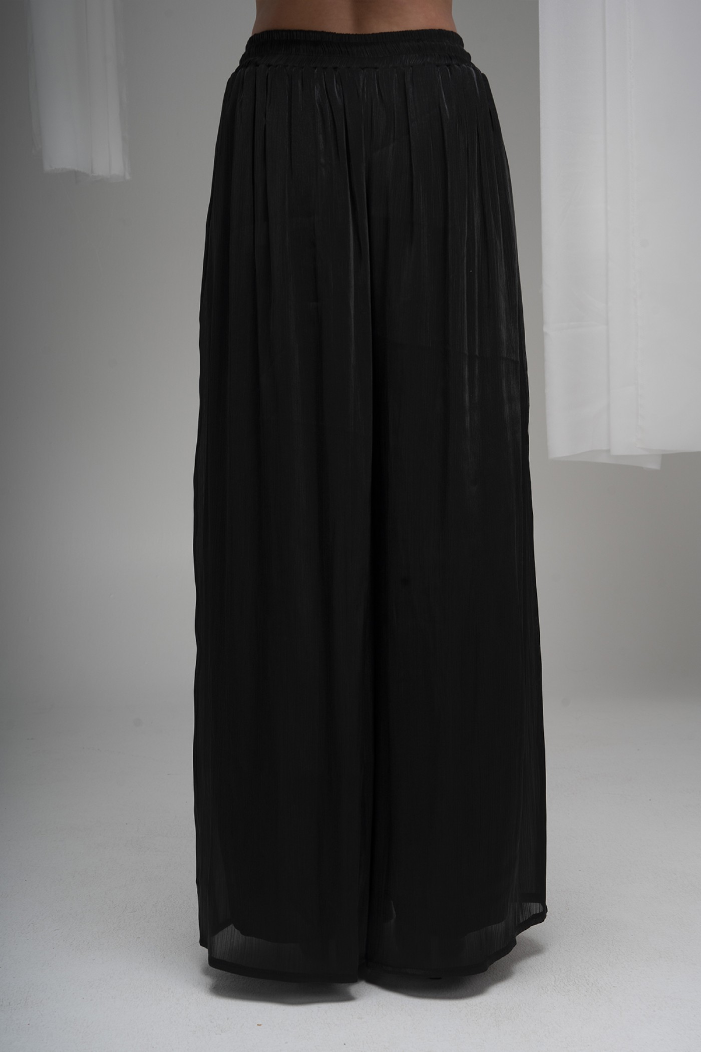 Drawstring Waist Organza Pants Drawstring Waist Organza Pants