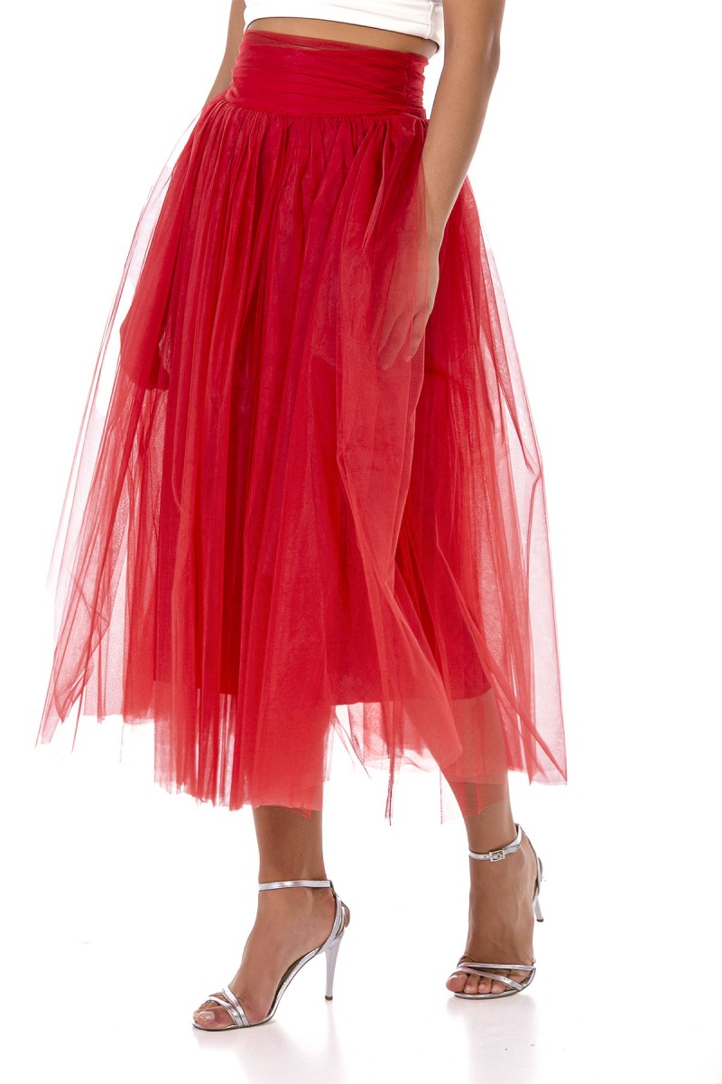 Midi Tulle Skirt Midi Tulle Skirt