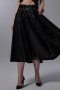 Belt and Pocket Leather Skirt