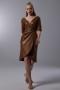 Belted Leather Dress Belted Leather Dress