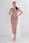 Buttoned Crochet Collar Dress Buttoned Crochet Collar Dress