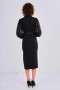 Belted Chiffon Sleeve Dress