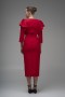 Ruffle Detailed Satin Dress 