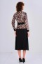 Buckle Belt Patterned Coated Leather Blazer Dress Buckle Belt Patterned Coated Leather Blazer Dress