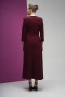  Plus Size Buckle Detail Scuba Crepe Dress 