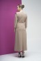  Plus Size Buckle Detail Scuba Crepe Dress 