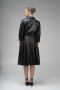 Leather Dress with Buckle Detail