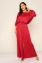 Large Size Stone Embroidered Blouse and Trousers Set Large Size Stone Embroidered Blouse and Trousers Set