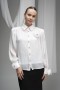 Organza Shirt with Rose Detail