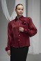 Organza Shirt with Rose Detail
