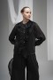 Ruffled Organza Shirt