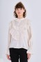 Ruffled Organza Shirt