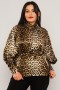 Plus Size Printed Blouse