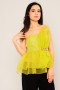 Chain Organza Blouse Chain Organza Blouse