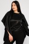 Plus Size Bat Sleeve Stone Blouse Plus Size Bat Sleeve Stone Blouse