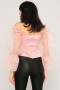 Organza Blouse with Bow Organza Blouse with Bow