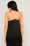 Plunging Collar Strap Blouse Plunging Collar Strap Blouse