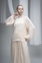 Pearl Embellished Deren Organza Blouse