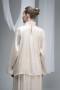 Pearl Embellished Deren Organza Blouse