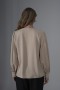  Dubai Crepe Blouse with Scarf Collar and Buckle