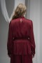 Deren Organza Blouse with Rose Details