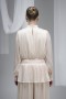 Deren Organza Blouse with Rose Details