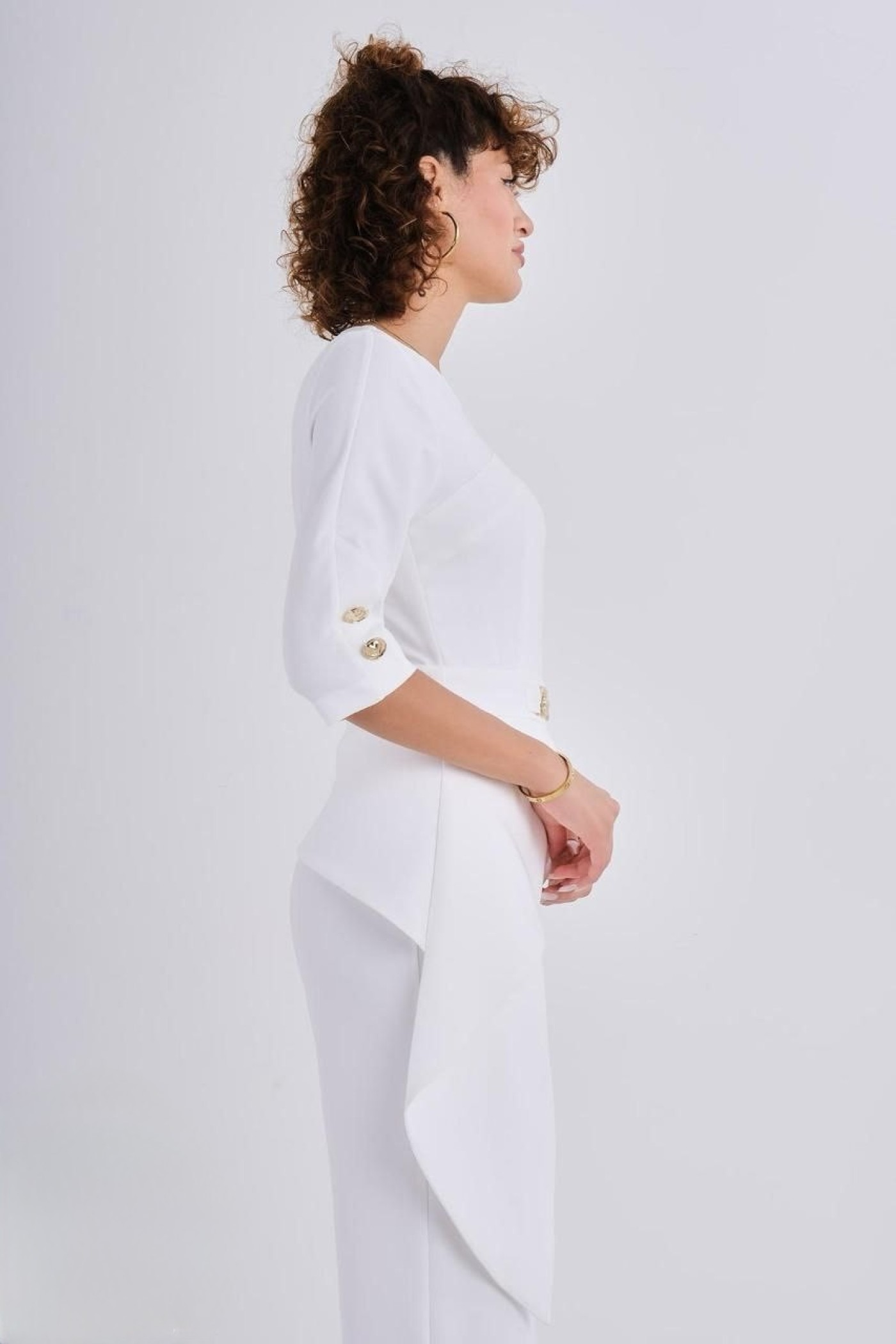Asymmetric Cut Blouse