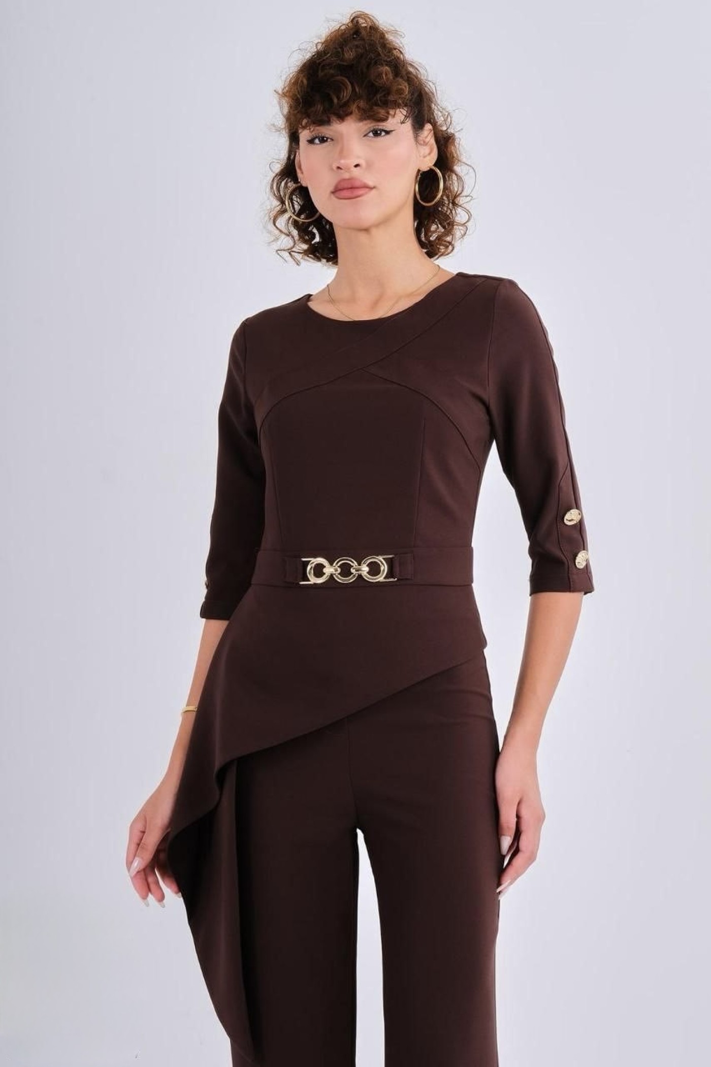 Asymmetric Cut Blouse