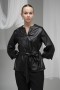 Belted Leather Blouse Belted Leather Blouse