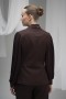 Stone Embellished Atlas Fabric Blazer