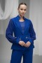 Stone Embellished Atlas Fabric Blazer