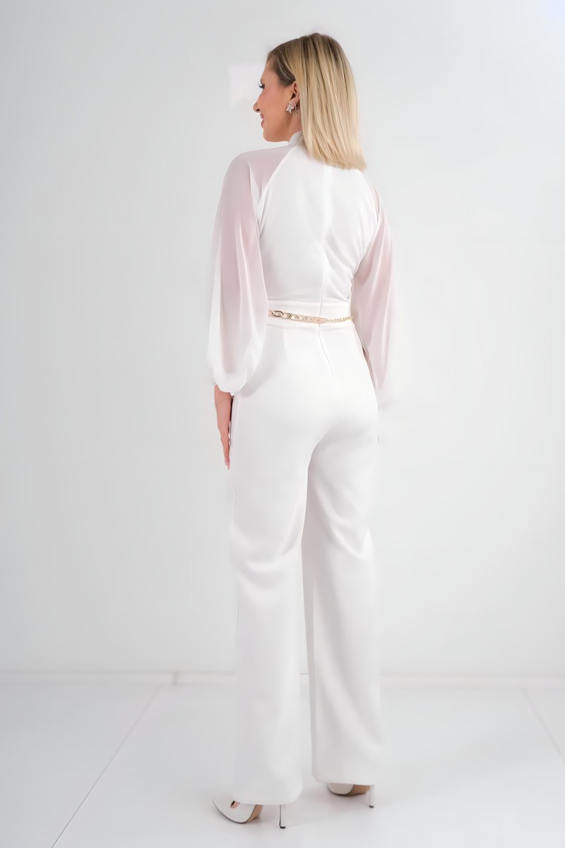 Chain Belted Jumpsuit