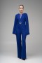 Stone Buckle Belted Jumpsuit Stone Buckle Belted Jumpsuit