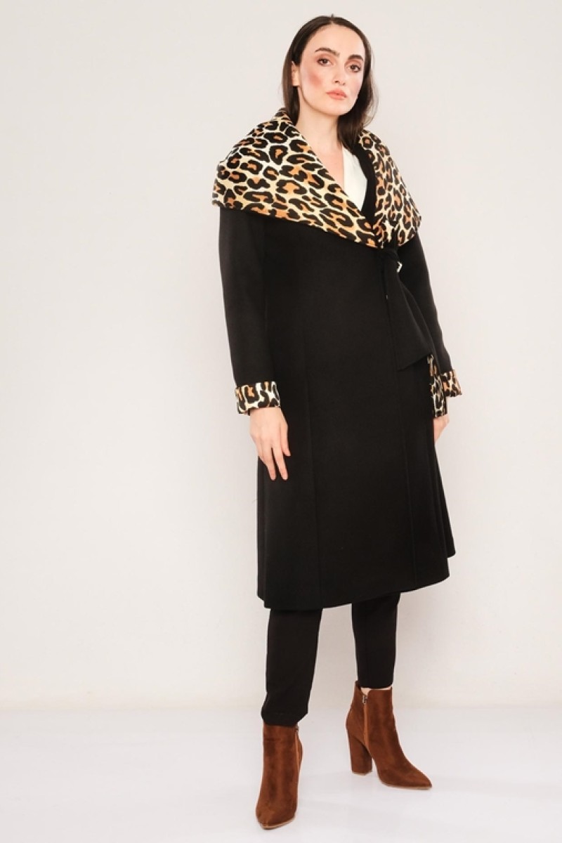 Leopard Cachet Coat