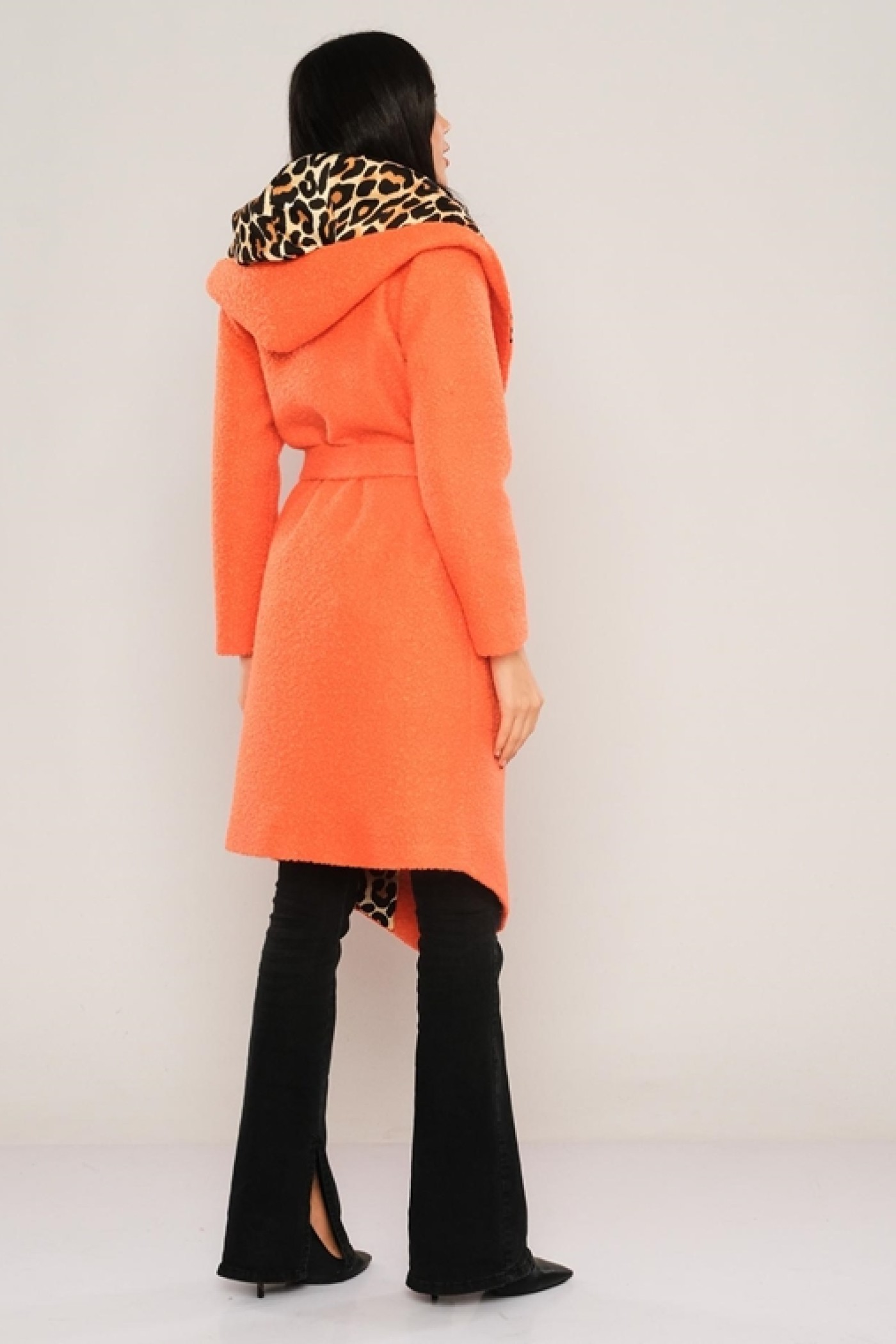 Leopard Teddy Coat