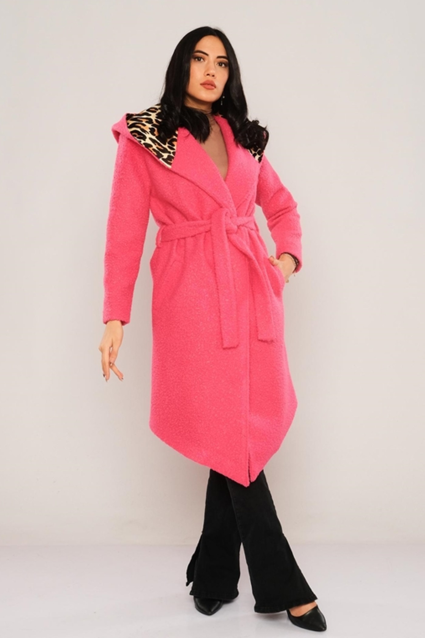 Leopard Teddy Coat